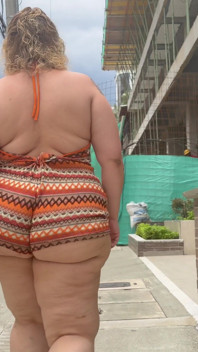 New Video Alert Ass Tease Walk in Tiny Bodysuit