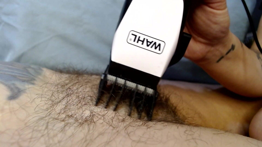 Abby Trims & Shaves Ann's Long Hair Bush (Abby Anna)