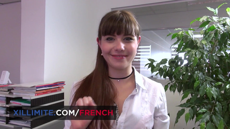 French girls at work: Anální sex mezi pracovními kolegy