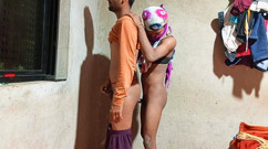 Pooja Shimel Was Applying Nail Polish Alone at Home When Her Master Came to the House and Master Fucked Her While Touching Ass