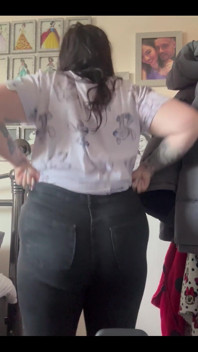 The Bum Shuffle to Get Into Jeans