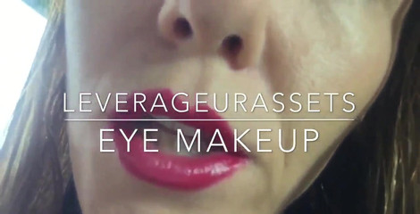 Leverageurassets: Stare Into My Eyes Close up as I Put on...