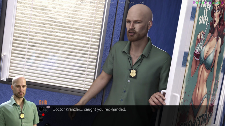 Porny Games: Jason muncrat bareng coeur de cochon - seks oral di laboratorium,...