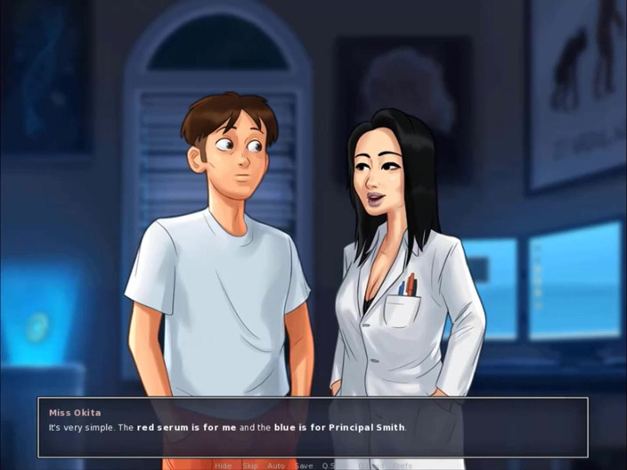 Cartoon Play: Summertime Saga bahagian 223 - membuatkan saya pancut