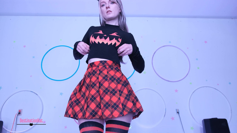 Destination Kat: Halloween dildo šukání