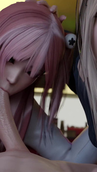 Honoka & Marie Rose - Group Sex 3D Animation - Tight Pussies & Cumshot (dead or Alive)