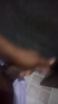 Big Dick Toilet Masturbation