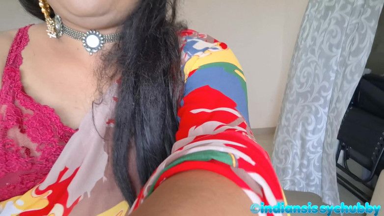 Indiansissychubby: Červená sárí Zábava MILF Puma Hotwife