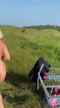 Me Being Ultra Brave in a Place Where People Walk by All the Time and I Walk Around Completely Naked