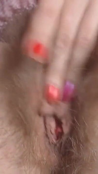 Playing with Pussy Under White Panties and Squirt