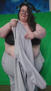 Fat SSBBW Goddess Clothes Try on