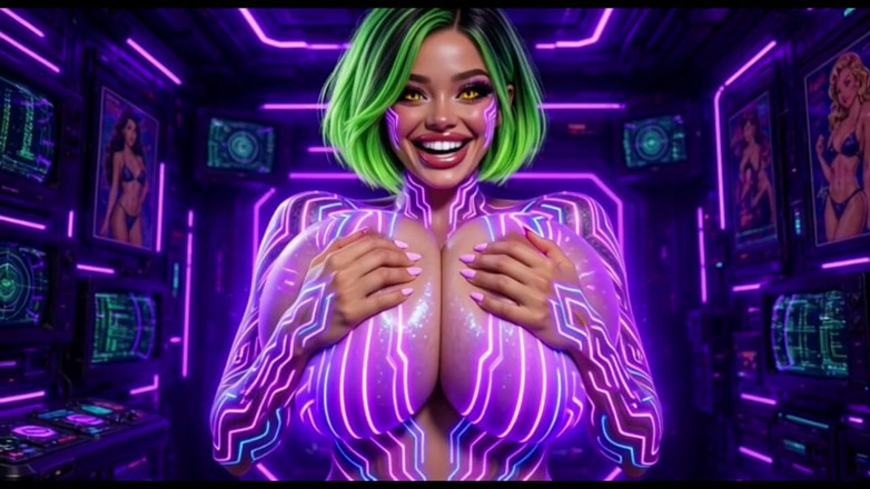 Hot girl dancing: Piadas de peitos engraçados, ai animation