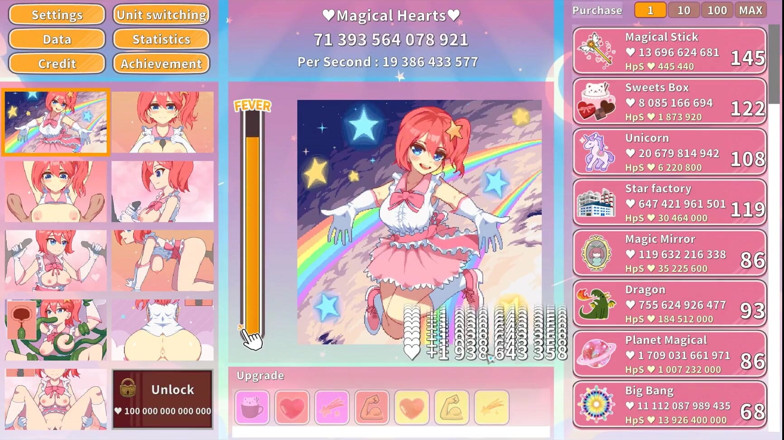 Cumming Gaming: Magical Girl Clicker Hardcore Hentai Game Porn Star în Cosplay este...