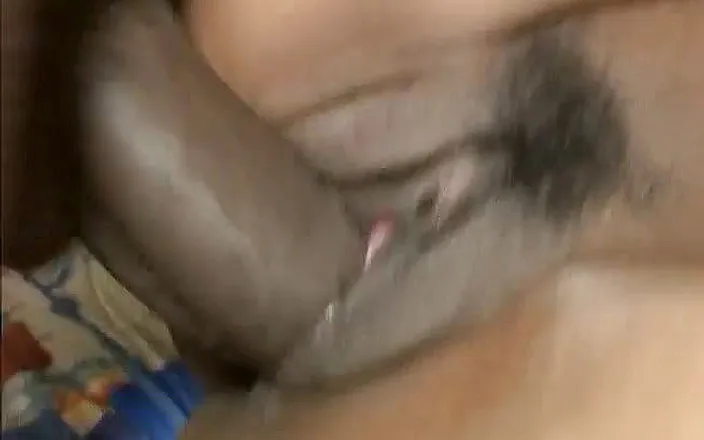 VOP Ebony Babes: Hairy ebony banged by a big black cock