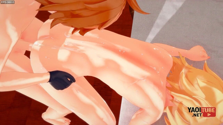 Yaoitube: Genshin Impact Yaoi - Tartaglia hård sex med Aether
