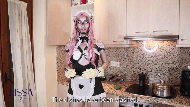 Lissa Brown: Kobieta przekształciła się w robota, Pleasure_cleaning Macha