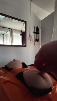 Partie 2 - bondage sur bande, fessée, BDSM aux tétons, orgasmes