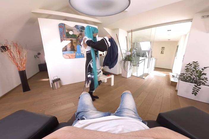 Virtual Taboo: Cosplay all the way: sis gets a creampie