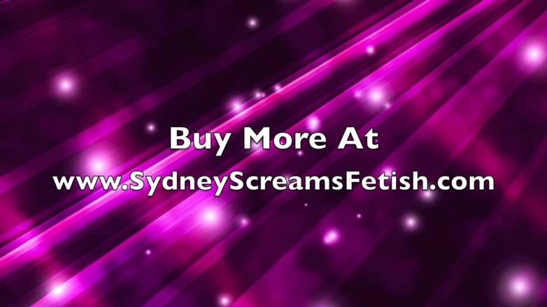 Sydney screams fetish: 시드니 퍼스트 플러시 - HD Wmv
