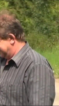 Hot Outdoor Fuck for a Dirty Pig and His Slutty Secretary