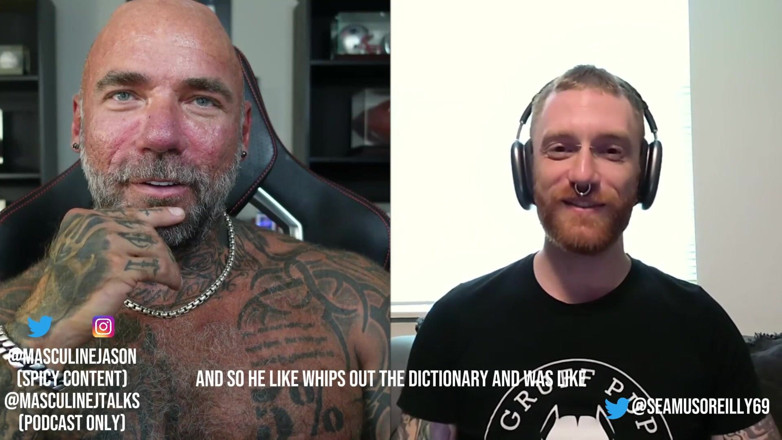 Raw and Uncensored with Masculine Jason: Mărturisiri de vedete porno - Seamus O'reilly, episodul 162