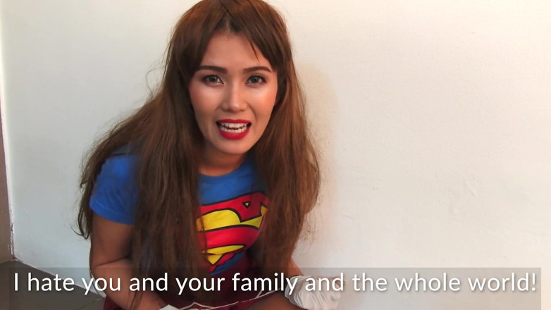 Asian Pussy Vision: Superwoman împotriva ta și a lumii - clip personalizat partea 4