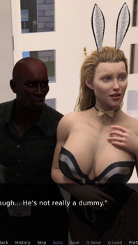Project Myriam (adegan tambahan dengan kote hitam besar) - hotwife Myriam menjadi awek bunny dan dikongkek gangbang oleh kote hitam besar