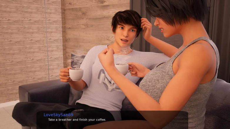 LoveSkySan69Real: Милфа-Сити [v0.6e], часть 39, мой учитель поцеловал меня!! от LoveskySan69