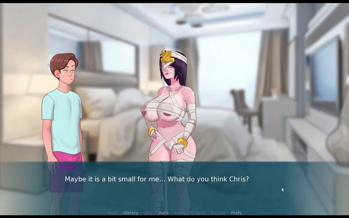 Cumming Gaming: Sexnote - toutes les scènes de sexe, jeu porno hentai tabou, épisode 28,...