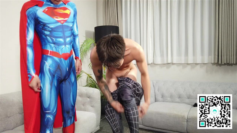Mochi Boys: Superman X Spiderman Costume Nhập vai