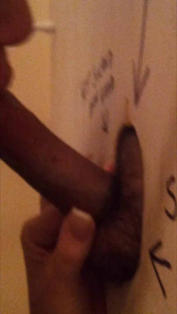 Dogging after dark: Gloryhole Wife