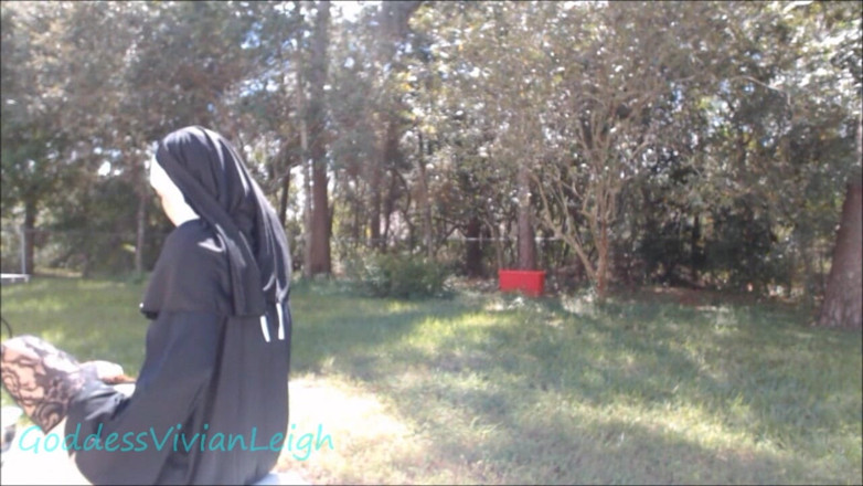 Goddess Vivian Leigh: Nun Smoking Outside