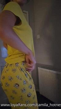 Strippen von meinen spongebob-pjs
