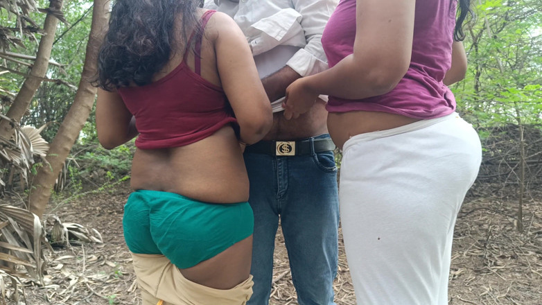 Inba: Seks threesome hot di luar ruangan