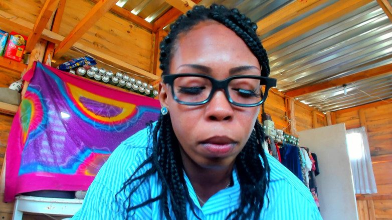 AnalEbony: 변태를 체포하고 내 큰 엉덩이에 JOI를 주는 롤플레이 음란한 경찰...