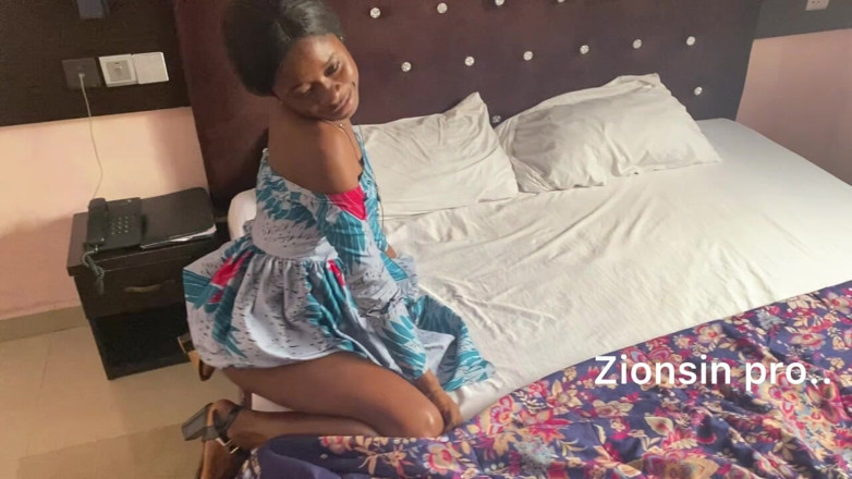 Zion: Black Ebony Girl Striptease