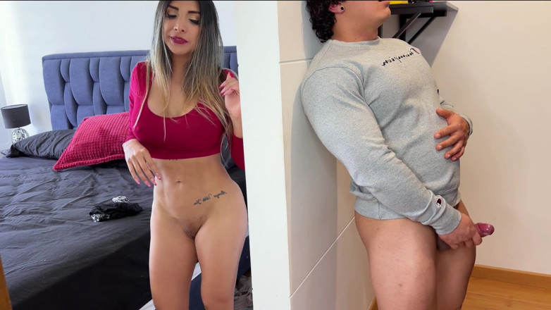 Winter_steph: Sentir la culotte de demi-sœur se termine bien ! Je l’ai...