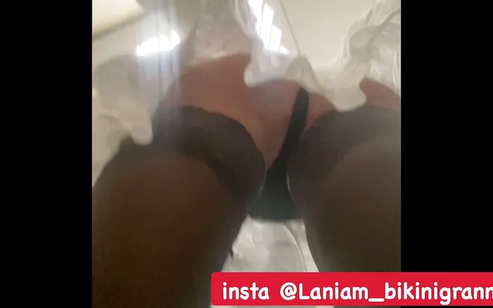 TaniaMilf: Granny Fetish Underskirt Thong String