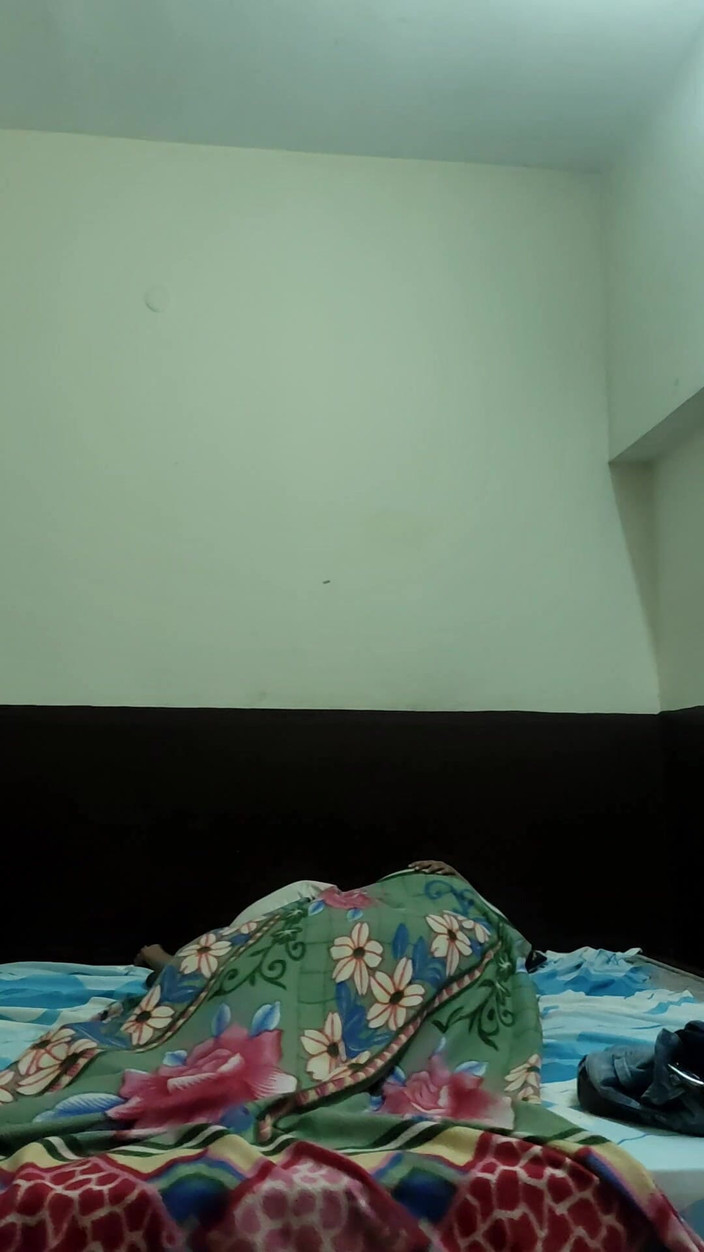 Hindiaudioadda1: Lovers Secretly Enjoying in Bedroom