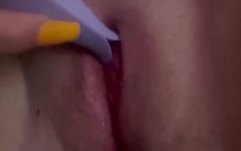 Quick Close up Pussy Play