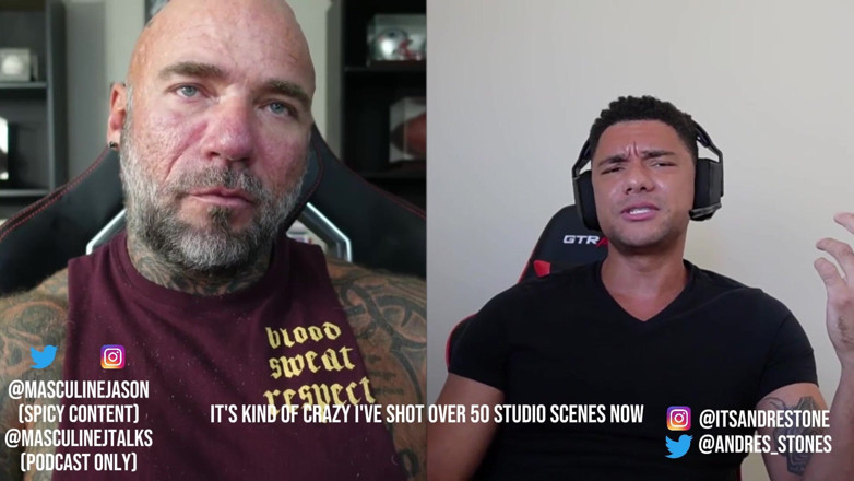 Raw and Uncensored with Masculine Jason: Porn Star Confessions - Andre Stone (episode 166)