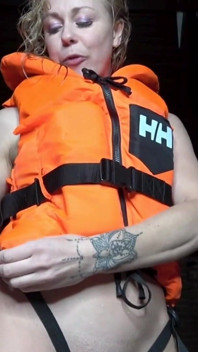 Wank with Me in My Life Jacket