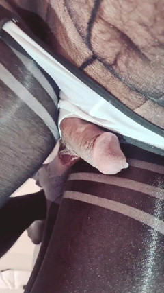 Honrny Sissy with Analplug