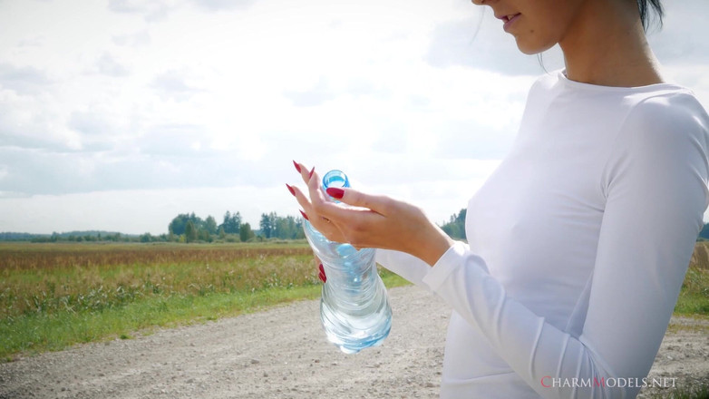 CharmModels: Sofia Z Mokré Mokré Mokré Mokré Mokré Tričko a Tvrdé...