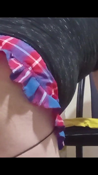 My Ass in the Foreground, and I Show How I Enjoy My Toy