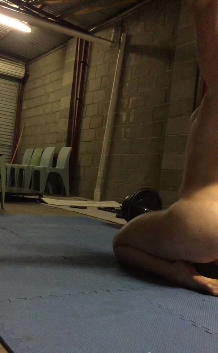 Michellexm: Splits Being Naked