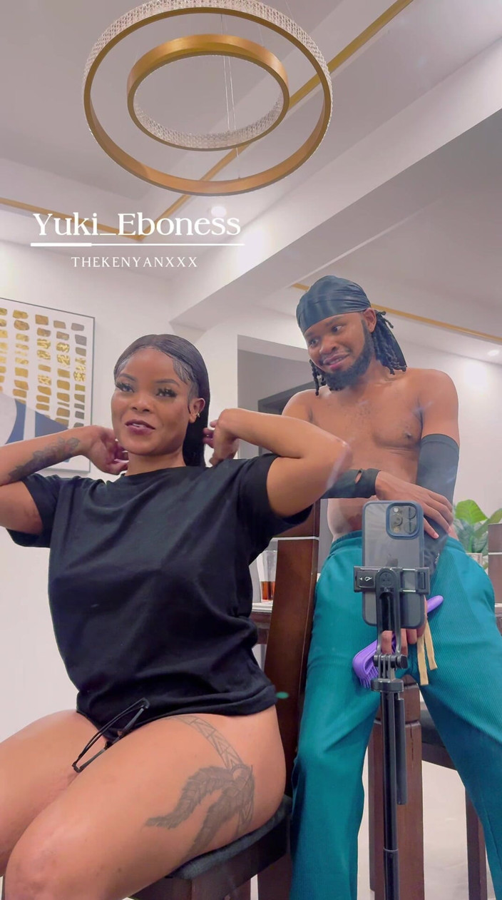 THEKENYANXXX: She Likes Her Hair Done by Me and Also Pussy...