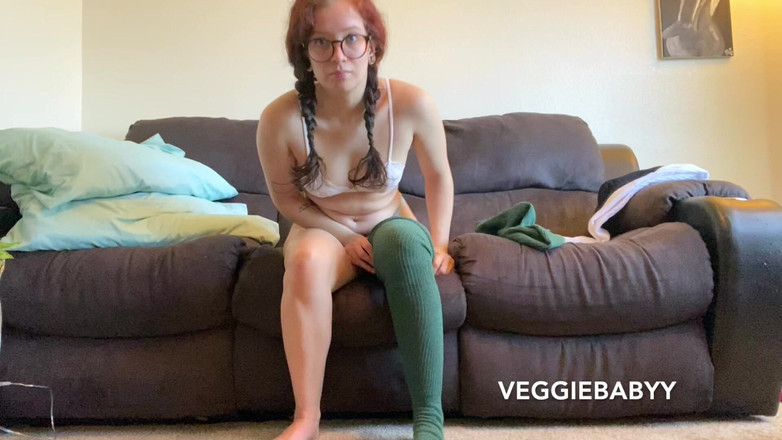 Veggiebabyy: Stehno-vysoká ponožka - zkuste