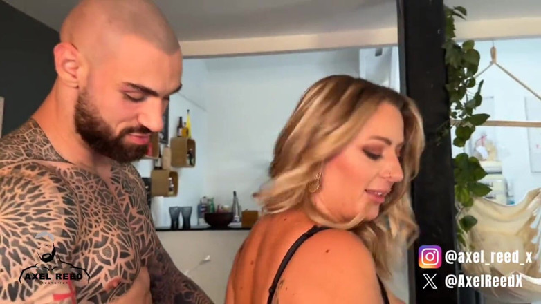 Axel Reed Production: French BBW MILF Fucked by Muscle Man