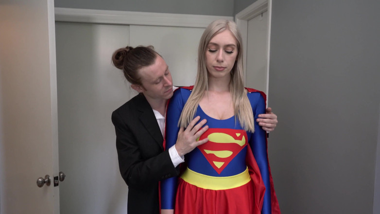 Conor Coxxx: Disgraceful Participation with Kay Lovely as Supergirl